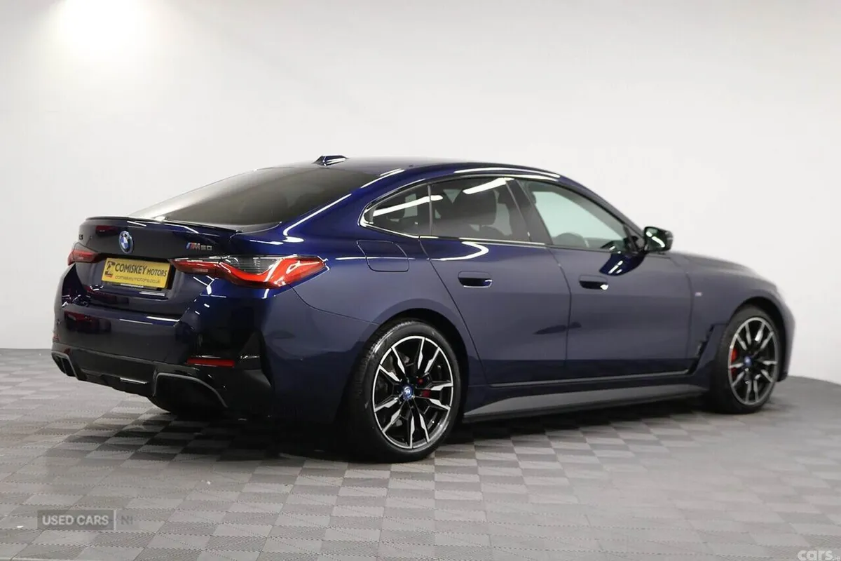 BMW i4 Hatchback, Electric, 2022, Blue