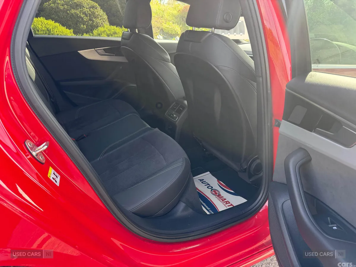 Audi A4 Estate, Diesel Hybrid, 2022, Red