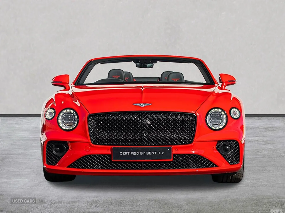 Bentley Continental Convertible, Petrol, 2020, Red
