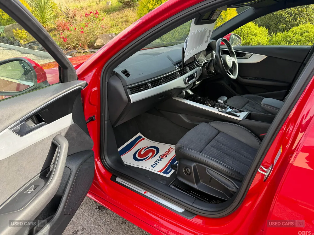 Audi A4 Estate, Diesel Hybrid, 2022, Red