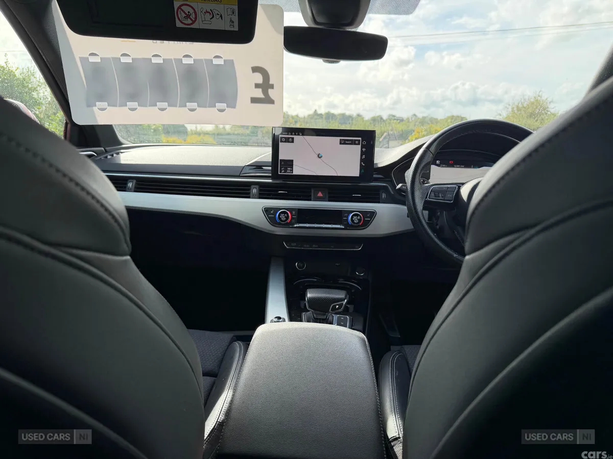 Audi A4 Estate, Diesel Hybrid, 2022, Red