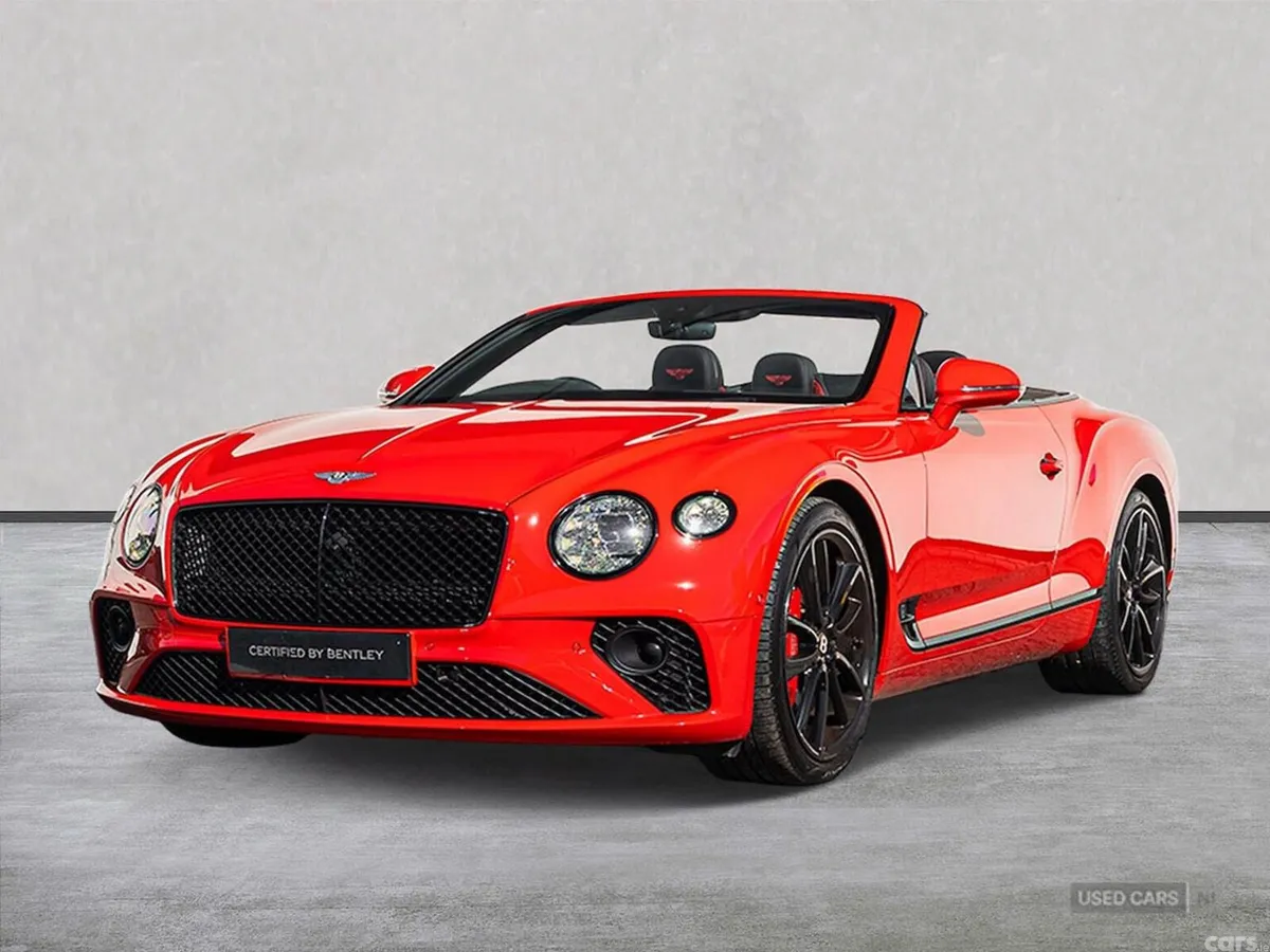 Bentley Continental Convertible, Petrol, 2020, Red