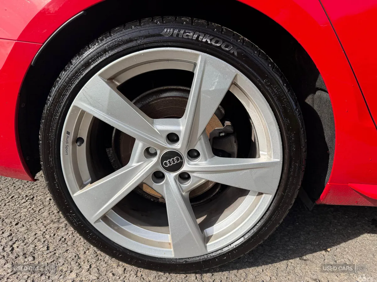 Audi A4 Estate, Diesel Hybrid, 2022, Red