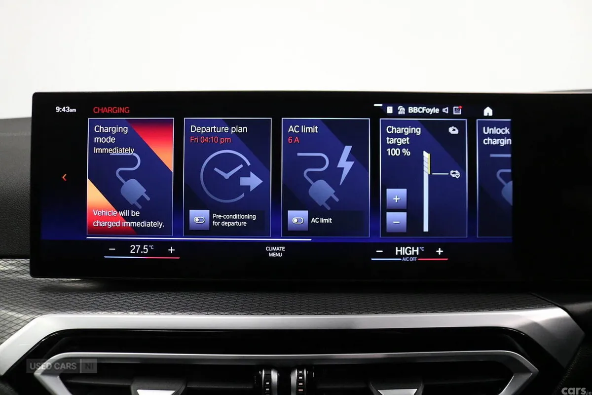 BMW i4 Hatchback, Electric, 2022, Blue