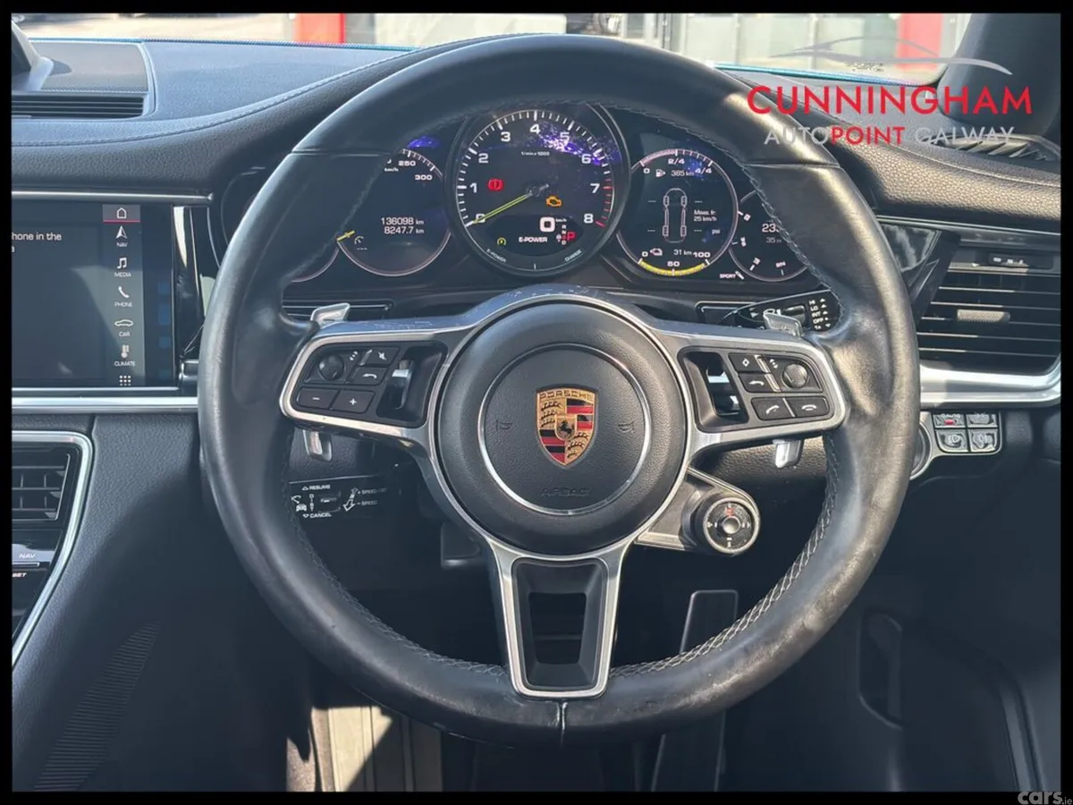 Porsche Panamera Hatchback, Petrol Plug-in Hybrid, 2018, Blue