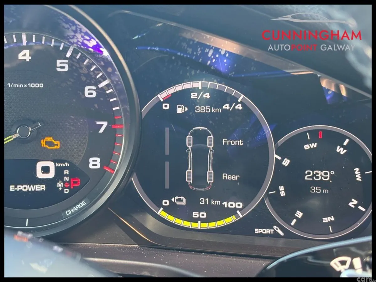 Porsche Panamera Hatchback, Petrol Plug-in Hybrid, 2018, Blue