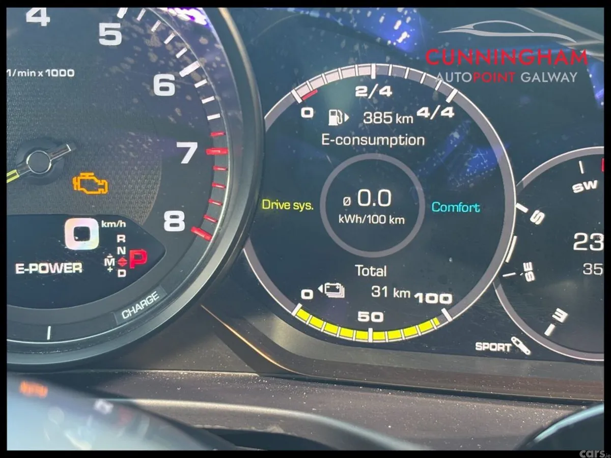 Porsche Panamera Hatchback, Petrol Plug-in Hybrid, 2018, Blue