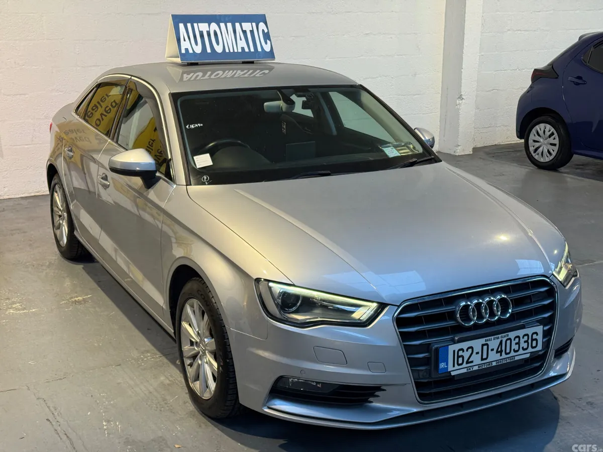 Audi A3 Saloon, Petrol, 2016, Silver