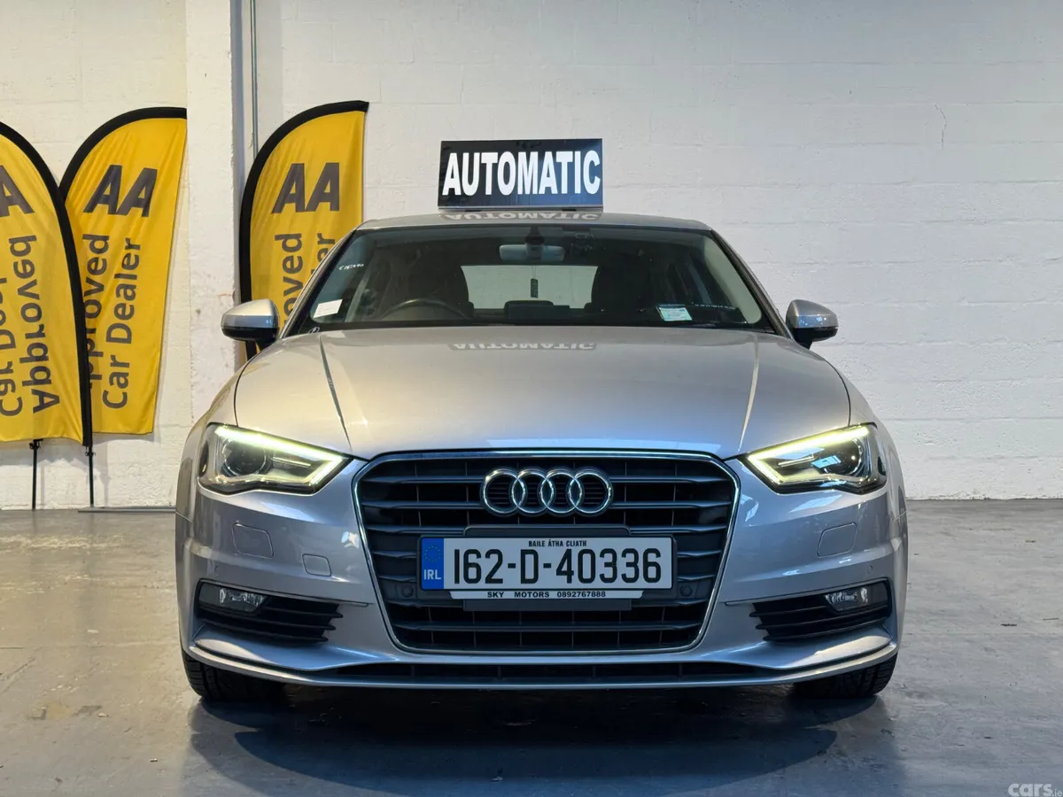 Audi A3 Saloon, Petrol, 2016, Silver