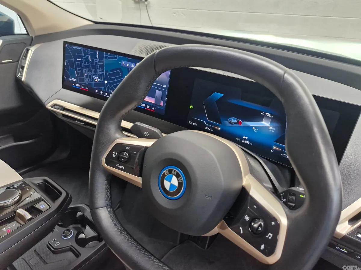 BMW iX SUV, Electric, 2024, Blue