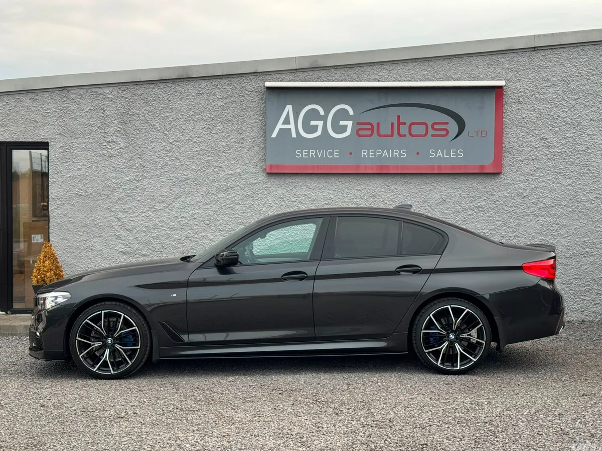BMW 5-Series Saloon, Diesel, 2018, Grey