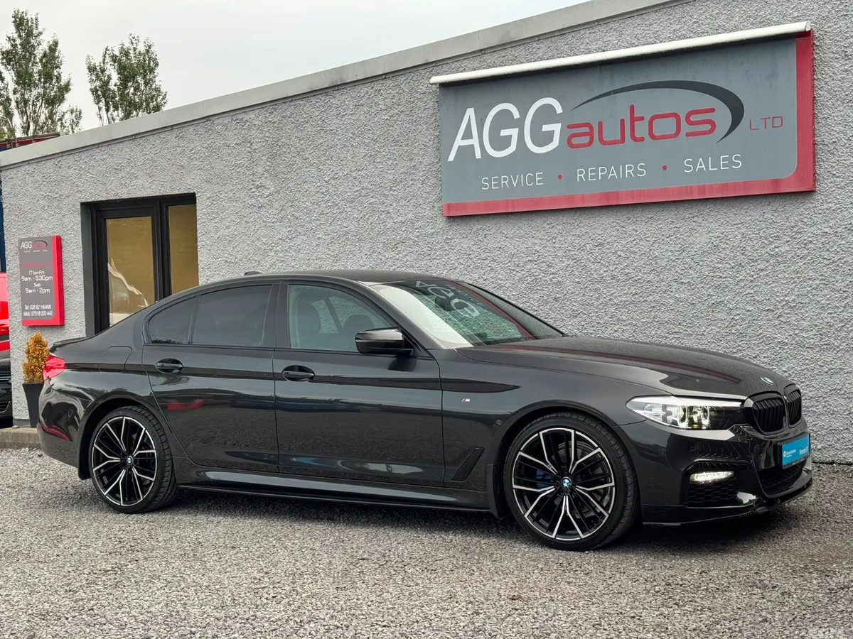 BMW 5-Series Saloon, Diesel, 2018, Grey