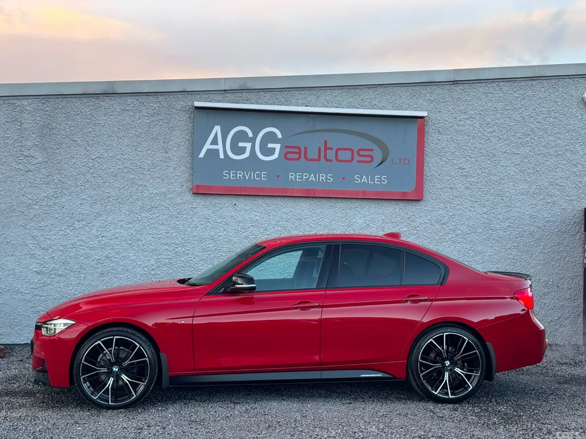 BMW 3-Series Saloon, Diesel, 2018, Red