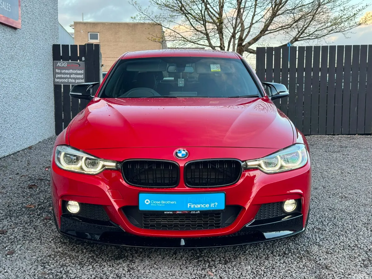 BMW 3-Series Saloon, Diesel, 2018, Red