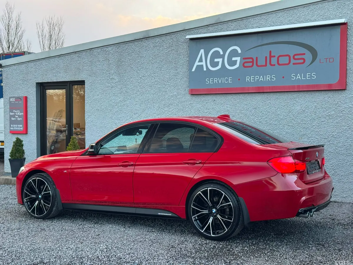 BMW 3-Series Saloon, Diesel, 2018, Red