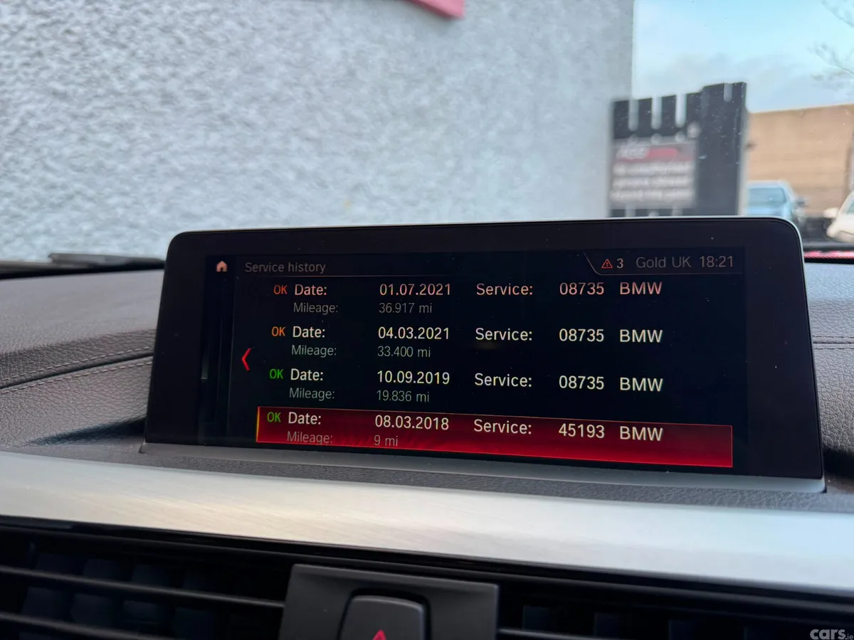 BMW 3-Series Saloon, Diesel, 2018, Red