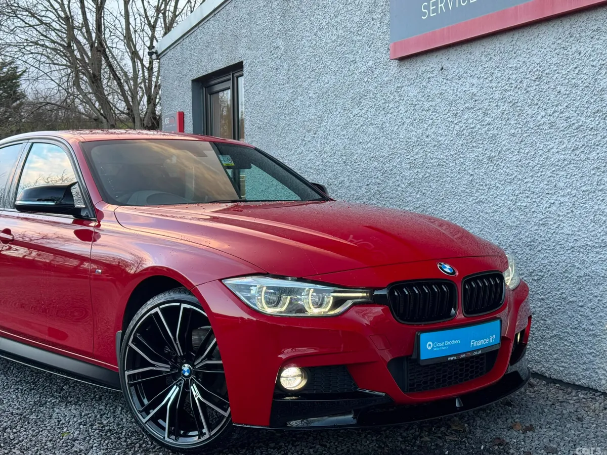 BMW 3-Series Saloon, Diesel, 2018, Red