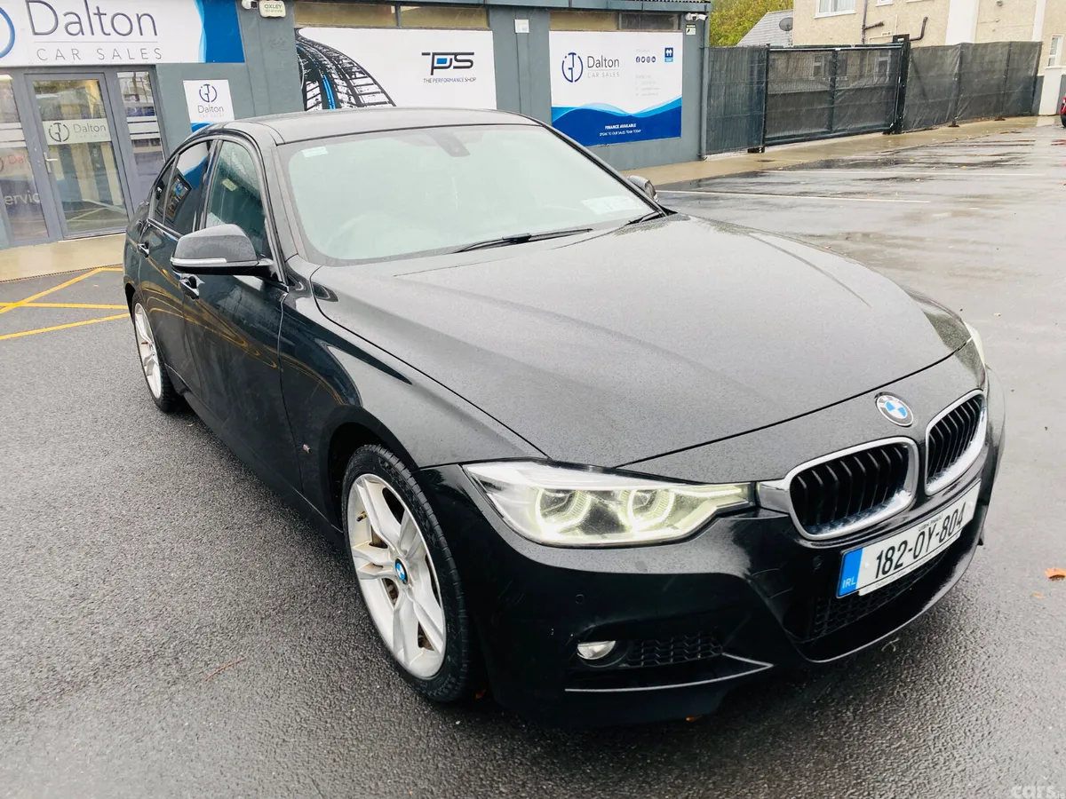 BMW 3-Series Saloon, Petrol Plug-in Hybrid, 2018, Black