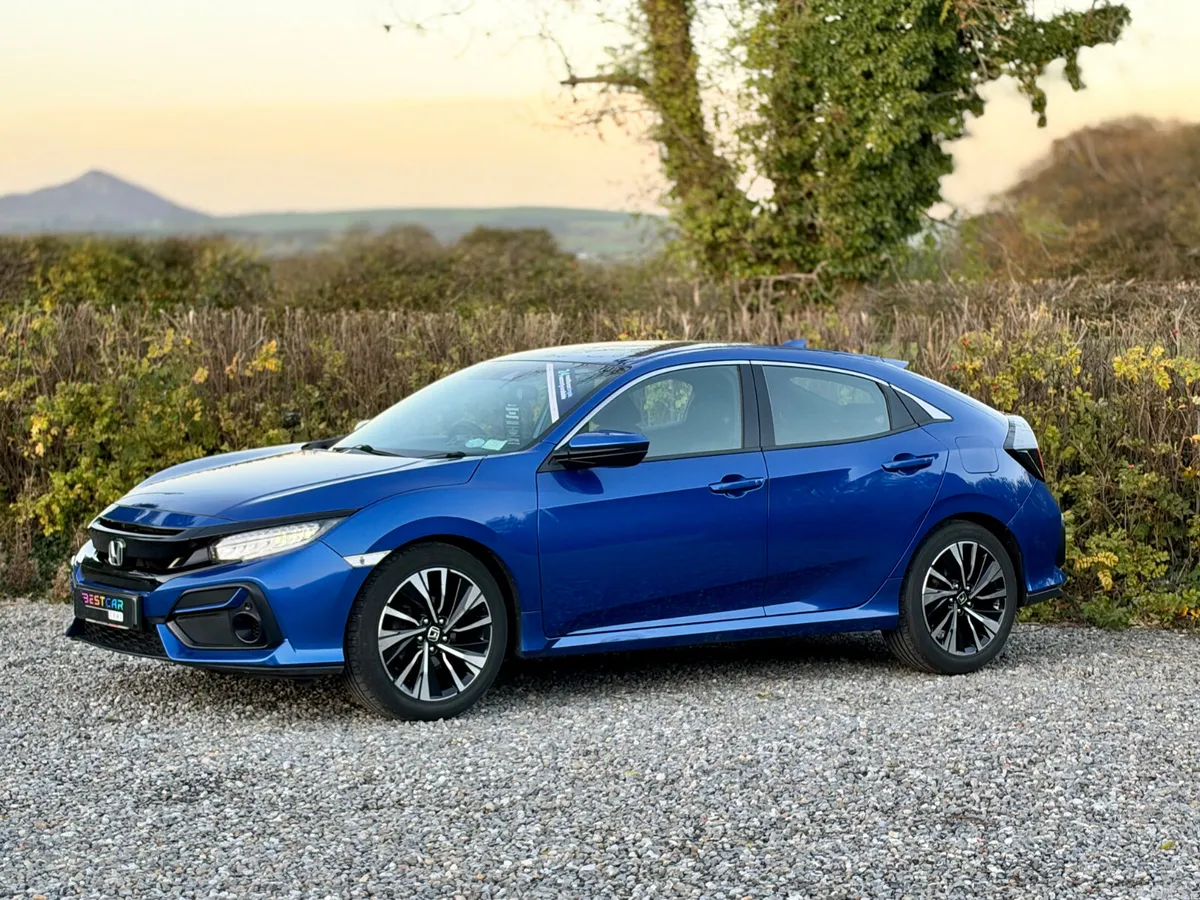 Honda Civic Hatchback, Petrol, 2020, Blue