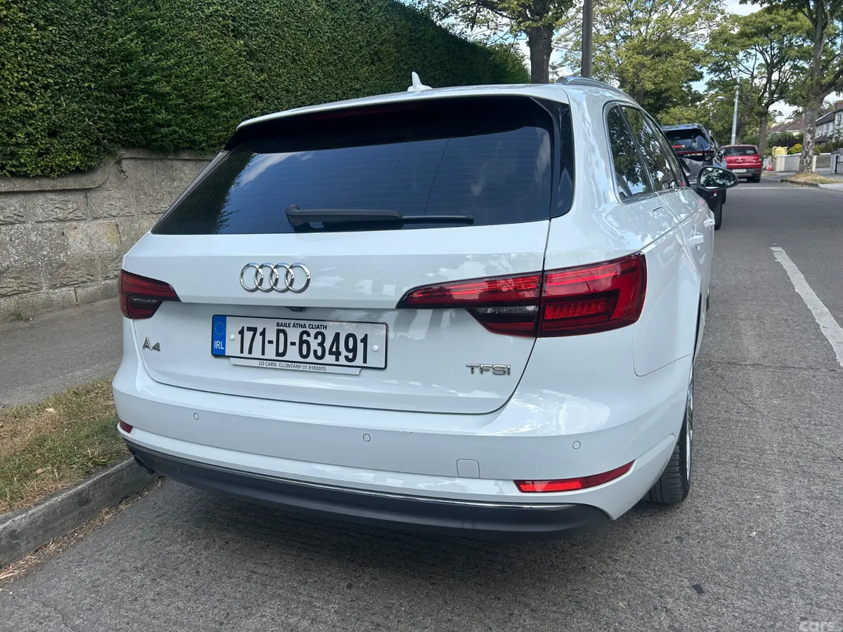 Audi A4 Estate, Petrol, 2017, White