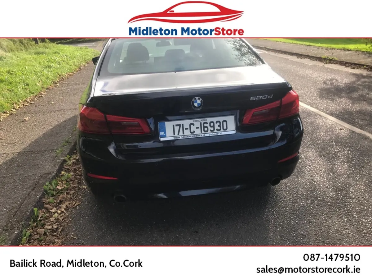 BMW 5-Series Saloon, Diesel, 2017, Black