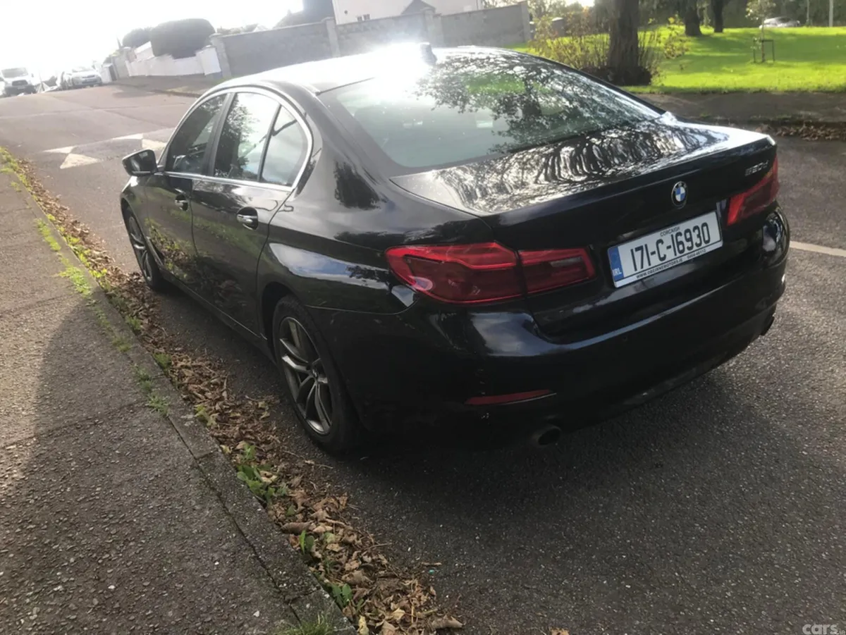 BMW 5-Series Saloon, Diesel, 2017, Black