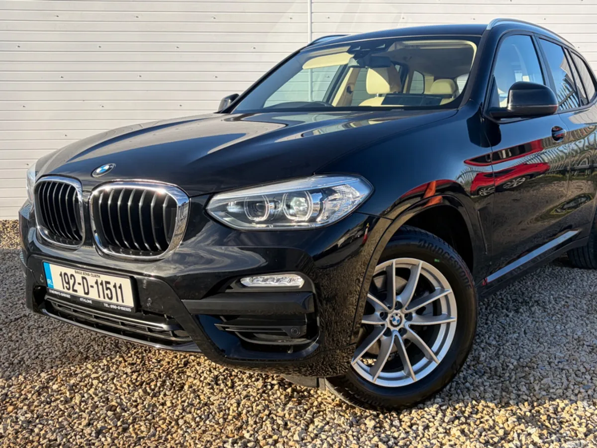 BMW X3 SUV, Diesel, 2019, Black