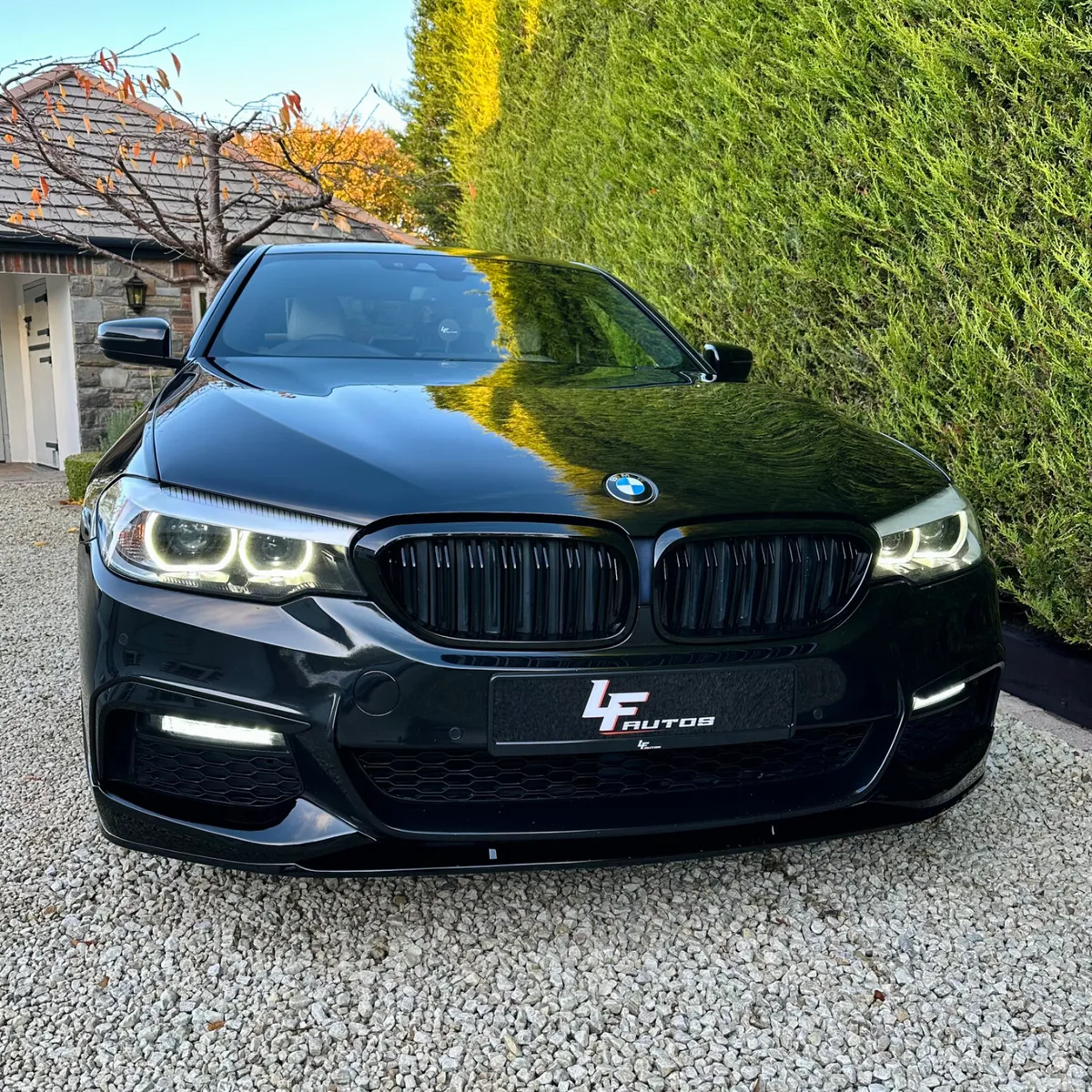 BMW 5-Series Saloon, Diesel, 2019, Black
