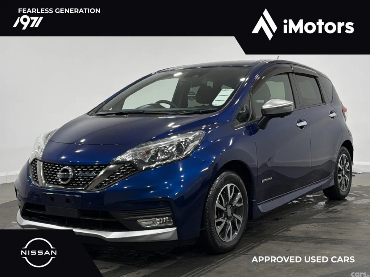 Nissan Note Hatchback, Petrol Hybrid, 2019, Blue