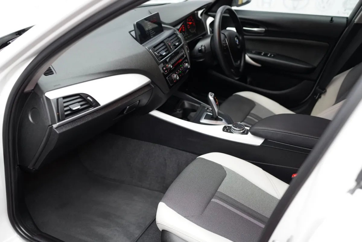 BMW 1-Series Hatchback, Petrol, 2015, White