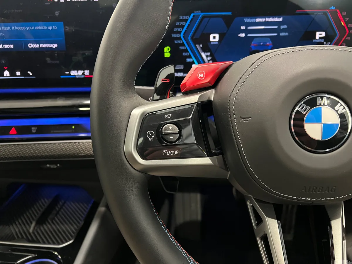BMW M5 Saloon, Petrol Plug-in Hybrid, 2025, Blue