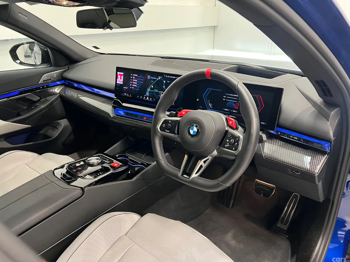 BMW M5 Saloon, Petrol Plug-in Hybrid, 2025, Blue