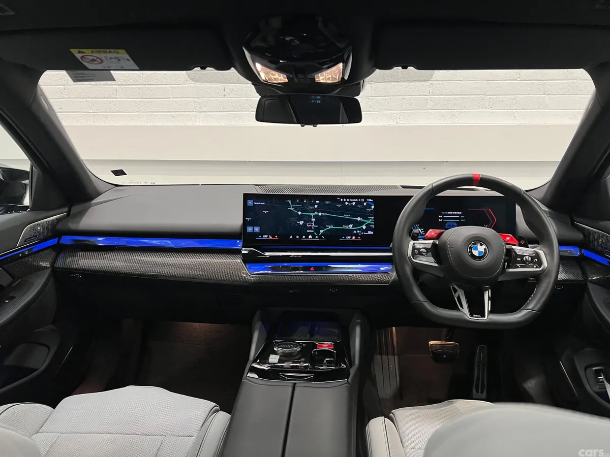 BMW M5 Saloon, Petrol Plug-in Hybrid, 2025, Blue
