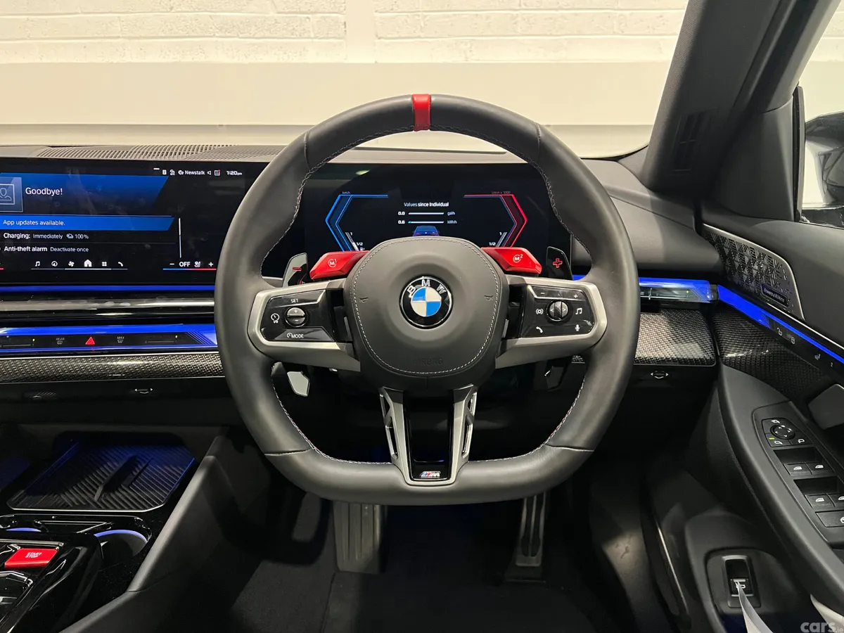 BMW M5 Saloon, Petrol Plug-in Hybrid, 2025, Blue