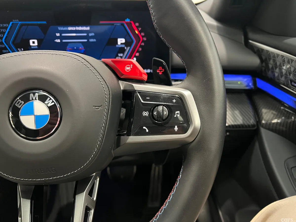 BMW M5 Saloon, Petrol Plug-in Hybrid, 2025, Blue
