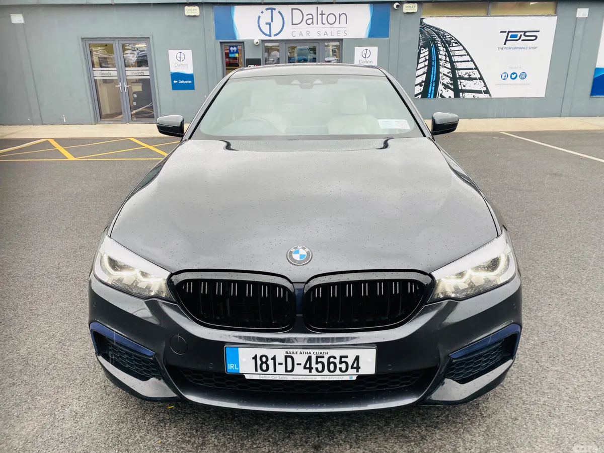 BMW 5-Series Saloon, Diesel, 2018, Grey
