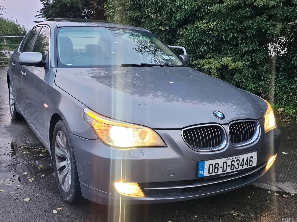 BMW 5-Series Saloon, Petrol, 2008, Grey