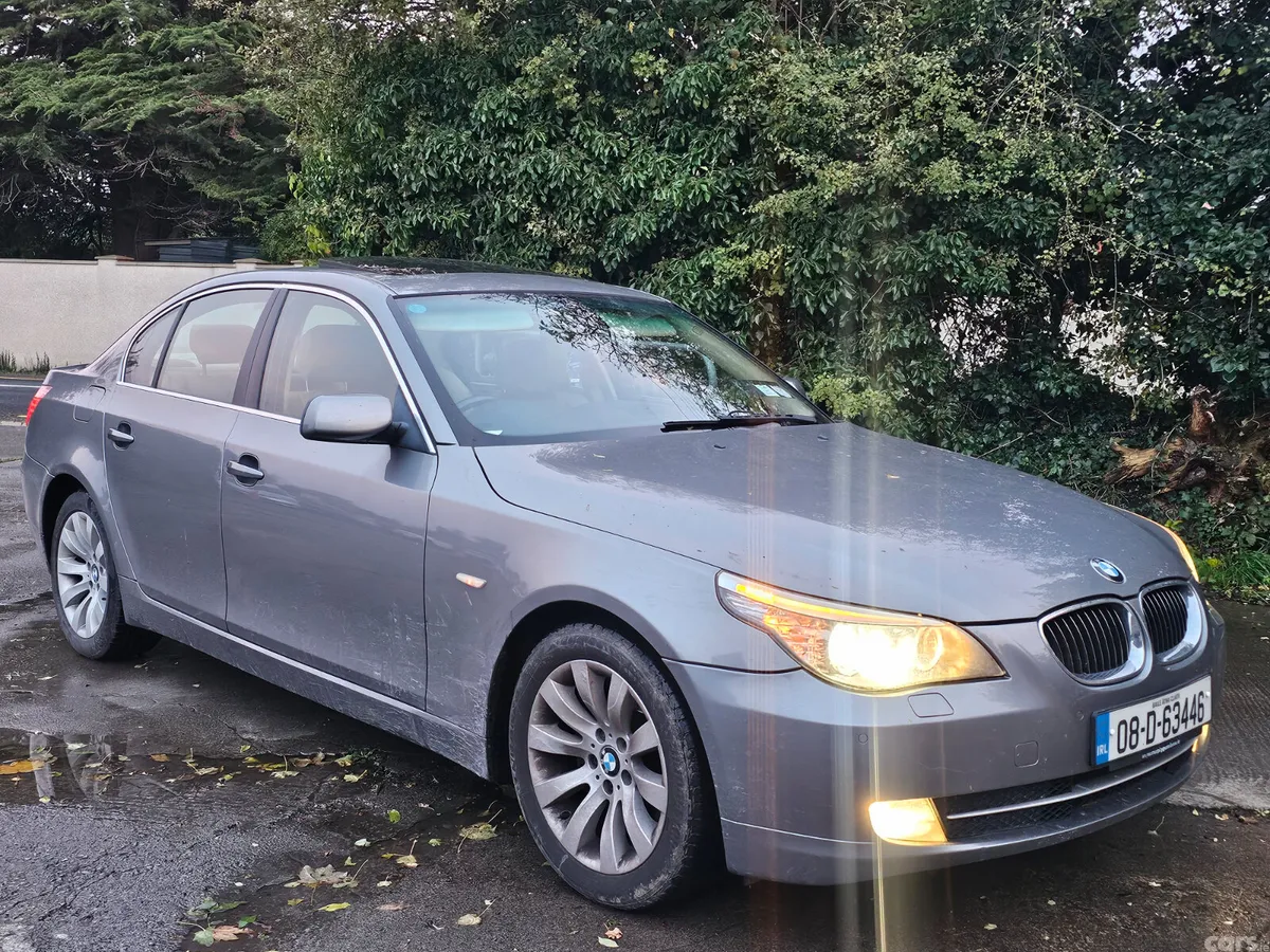 BMW 5-Series Saloon, Petrol, 2008, Grey