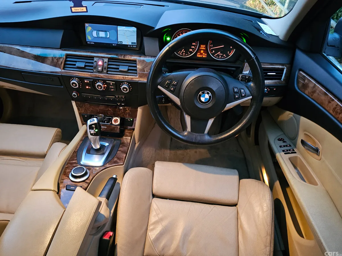 BMW 5-Series Saloon, Petrol, 2008, Grey