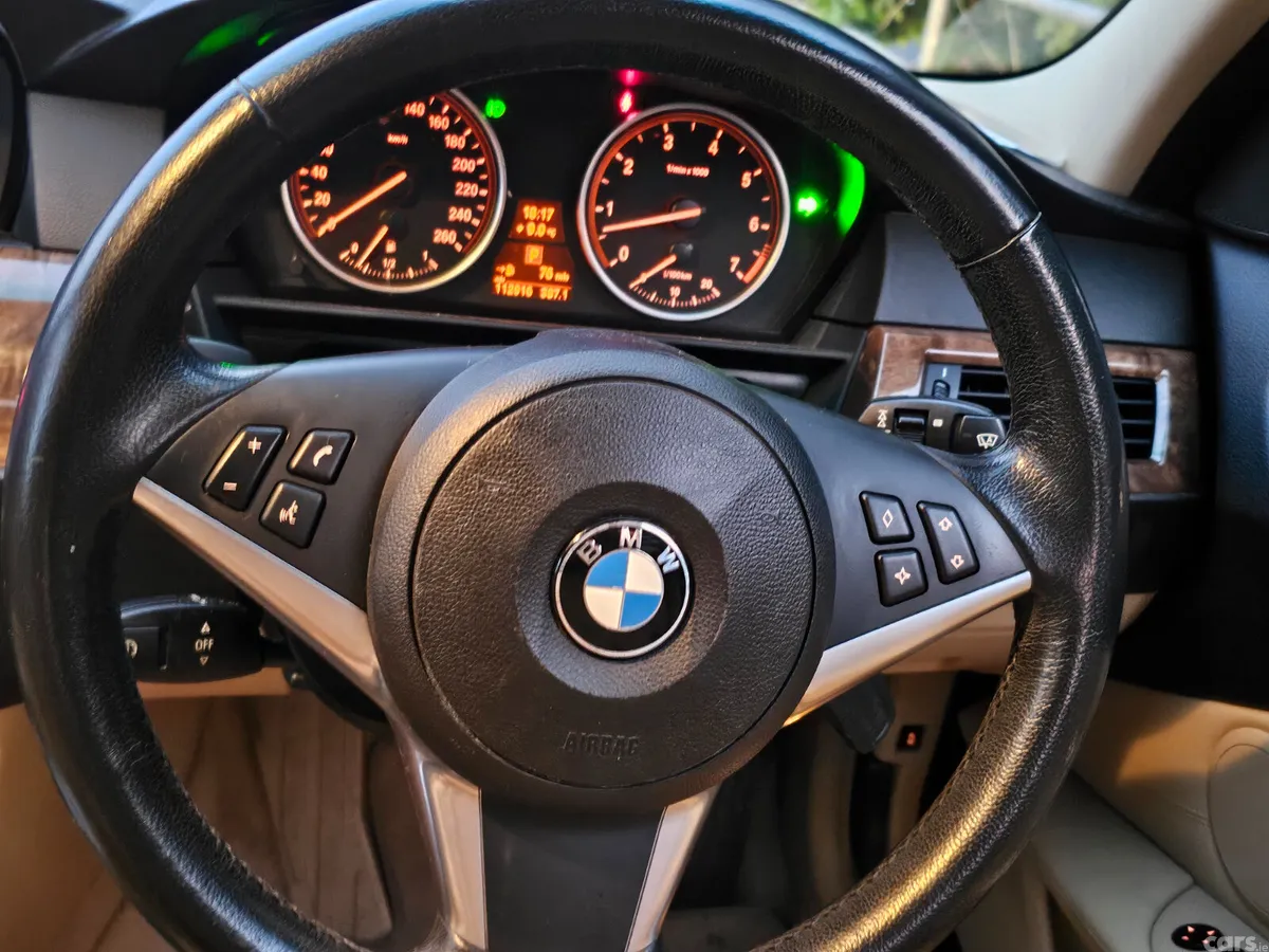 BMW 5-Series Saloon, Petrol, 2008, Grey