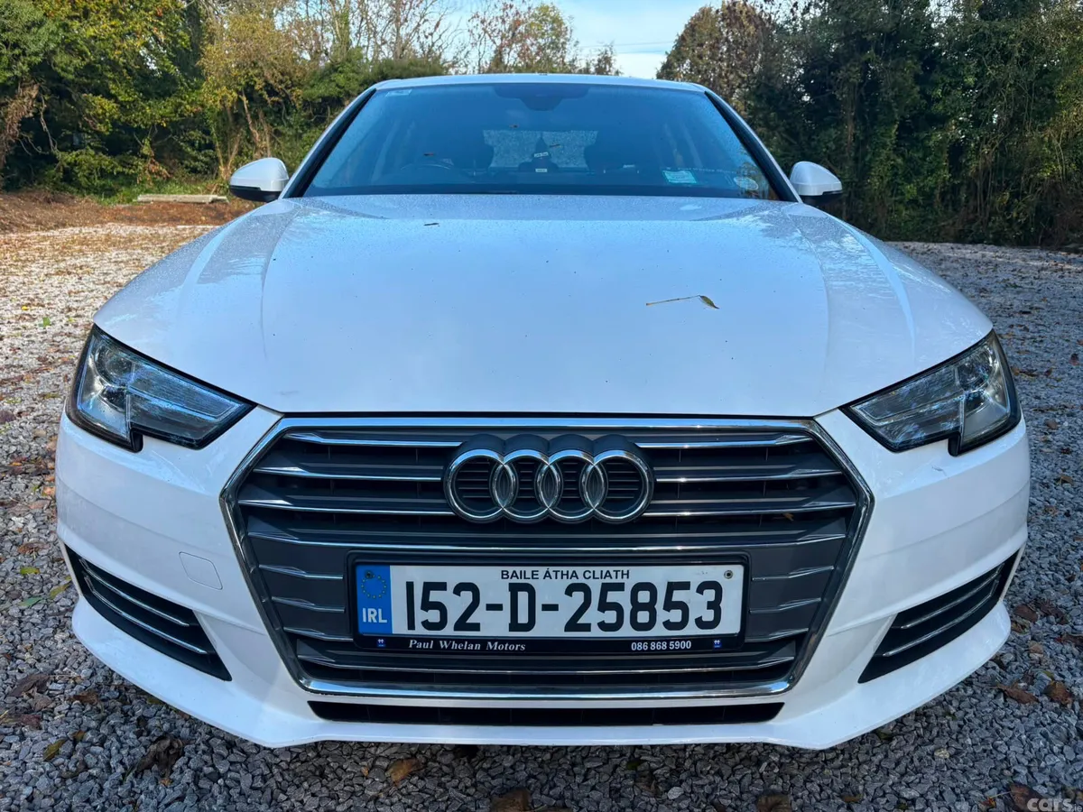 Audi A4 Saloon, Petrol, 2015, White