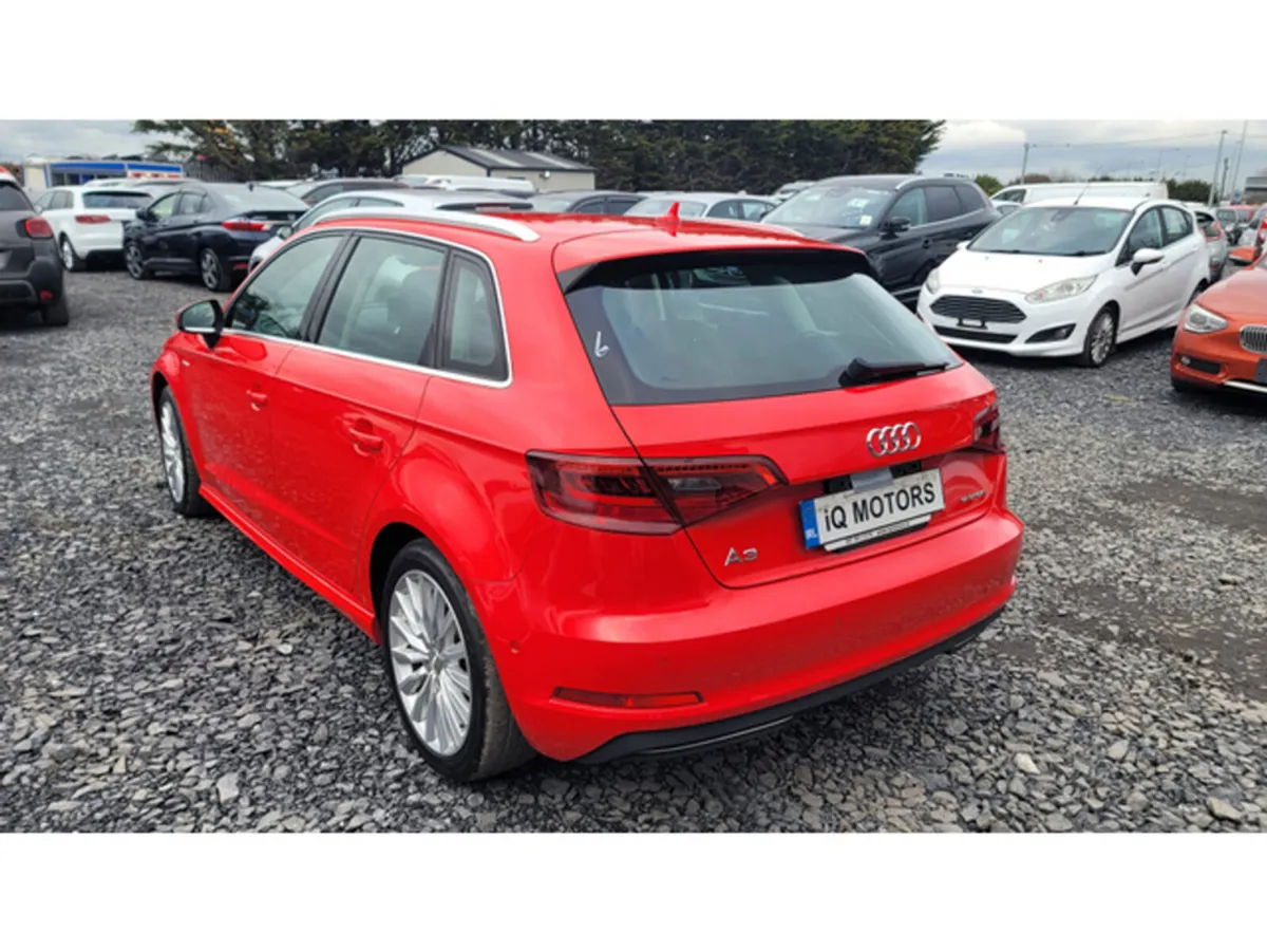 Audi A3 Hatchback, Petrol Plug-in Hybrid, 2016, Red