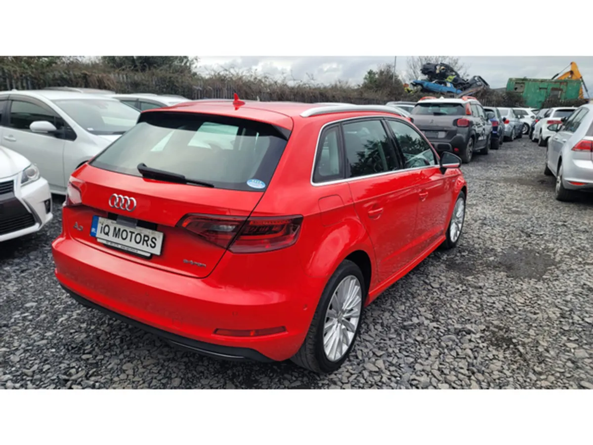 Audi A3 Hatchback, Petrol Plug-in Hybrid, 2016, Red