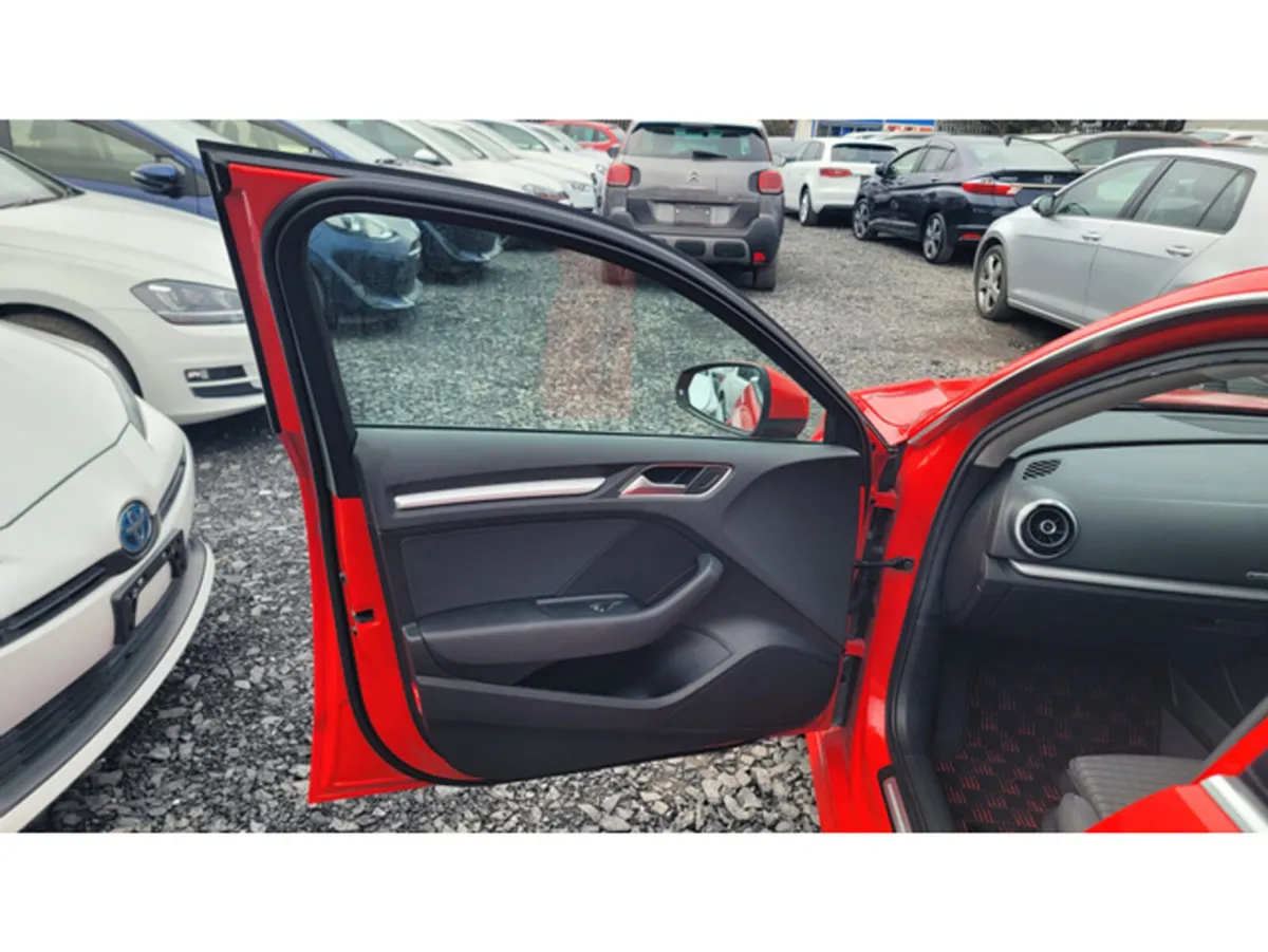 Audi A3 Hatchback, Petrol Plug-in Hybrid, 2016, Red