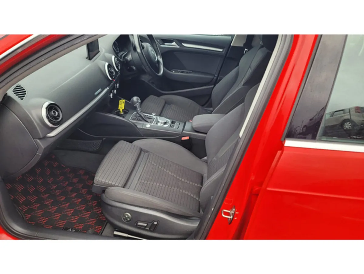 Audi A3 Hatchback, Petrol Plug-in Hybrid, 2016, Red