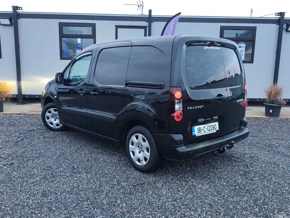 Peugeot Partner Van, Diesel, 2018, Black
