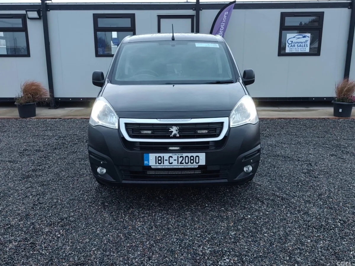 Peugeot Partner Van, Diesel, 2018, Black