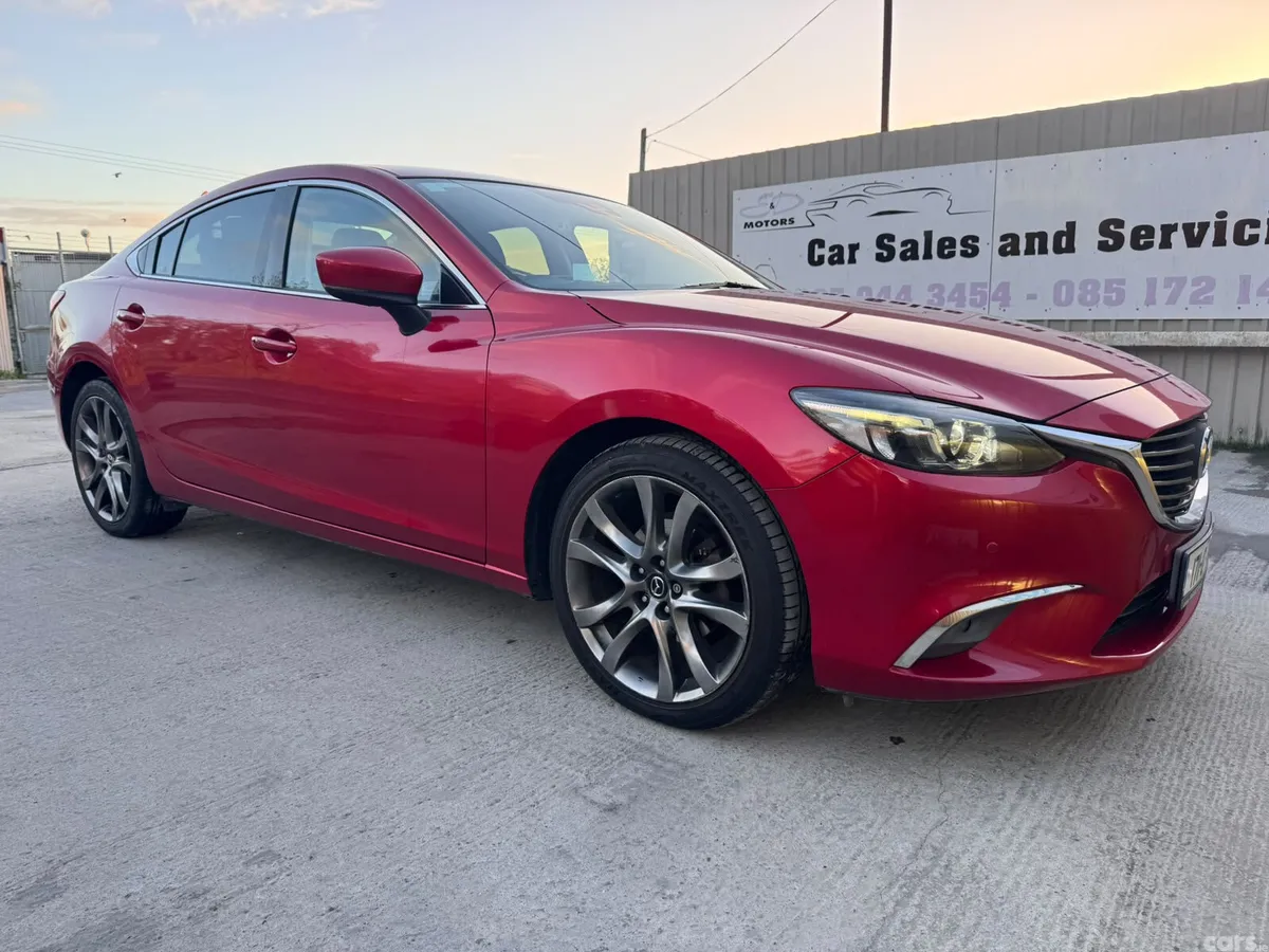 Mazda Mazda6 Saloon, Diesel, 2017, Red