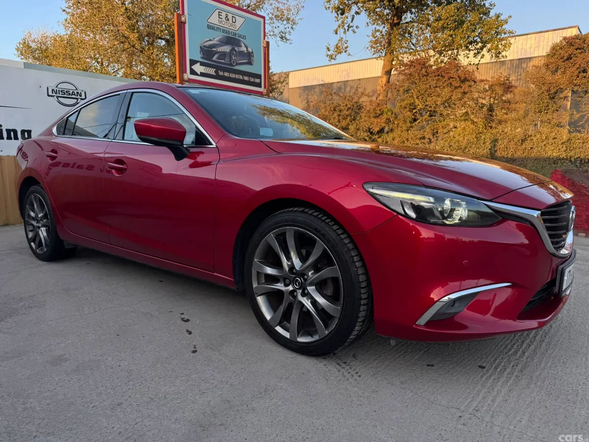 Mazda Mazda6 Saloon, Diesel, 2017, Red