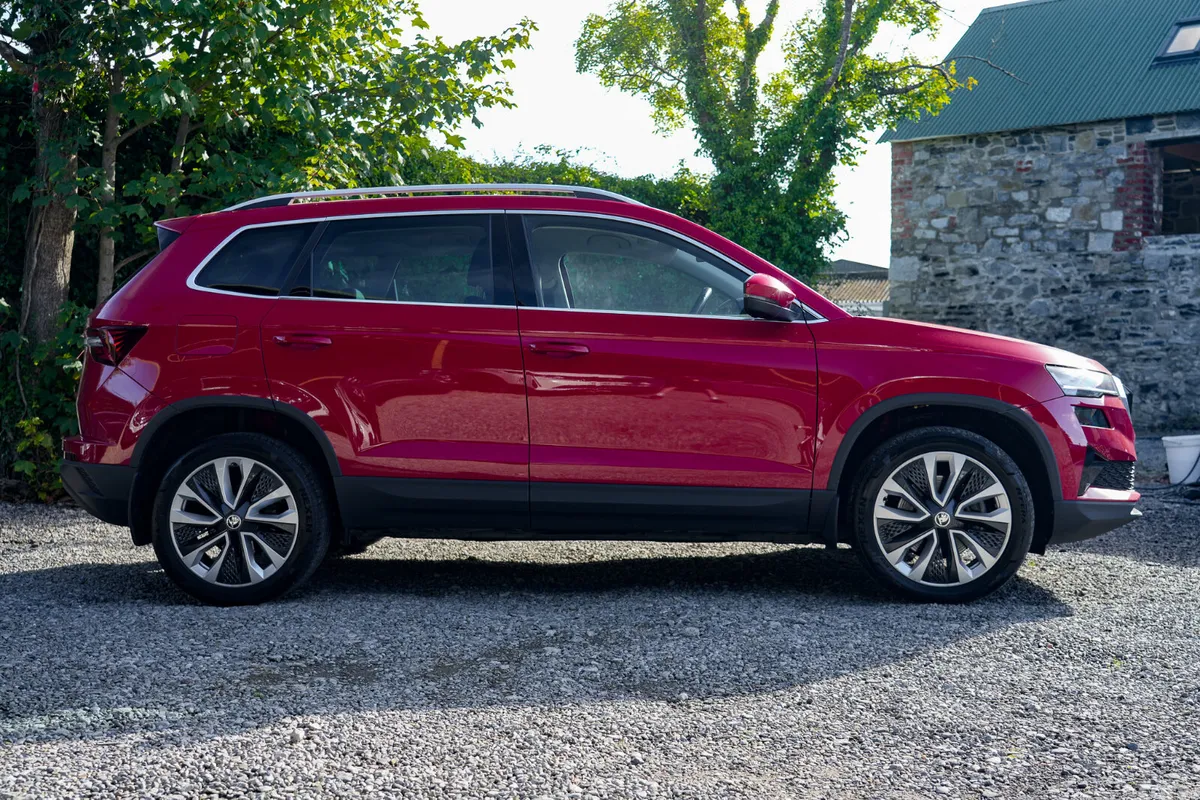 Skoda Karoq SUV, Diesel, 2024, Red